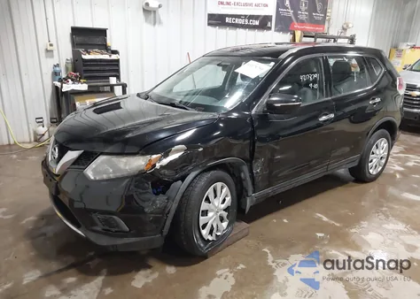2015 Nissan Rogue S from USA, damaged, VIN KNMAT2MV4FP579538